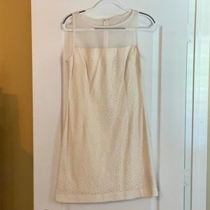 White dress - floral